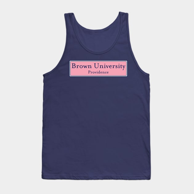 Brown University Tank Top by bestStickers